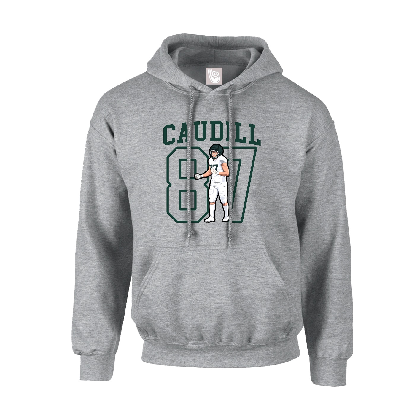 Hoodie — Shirsey in Grey