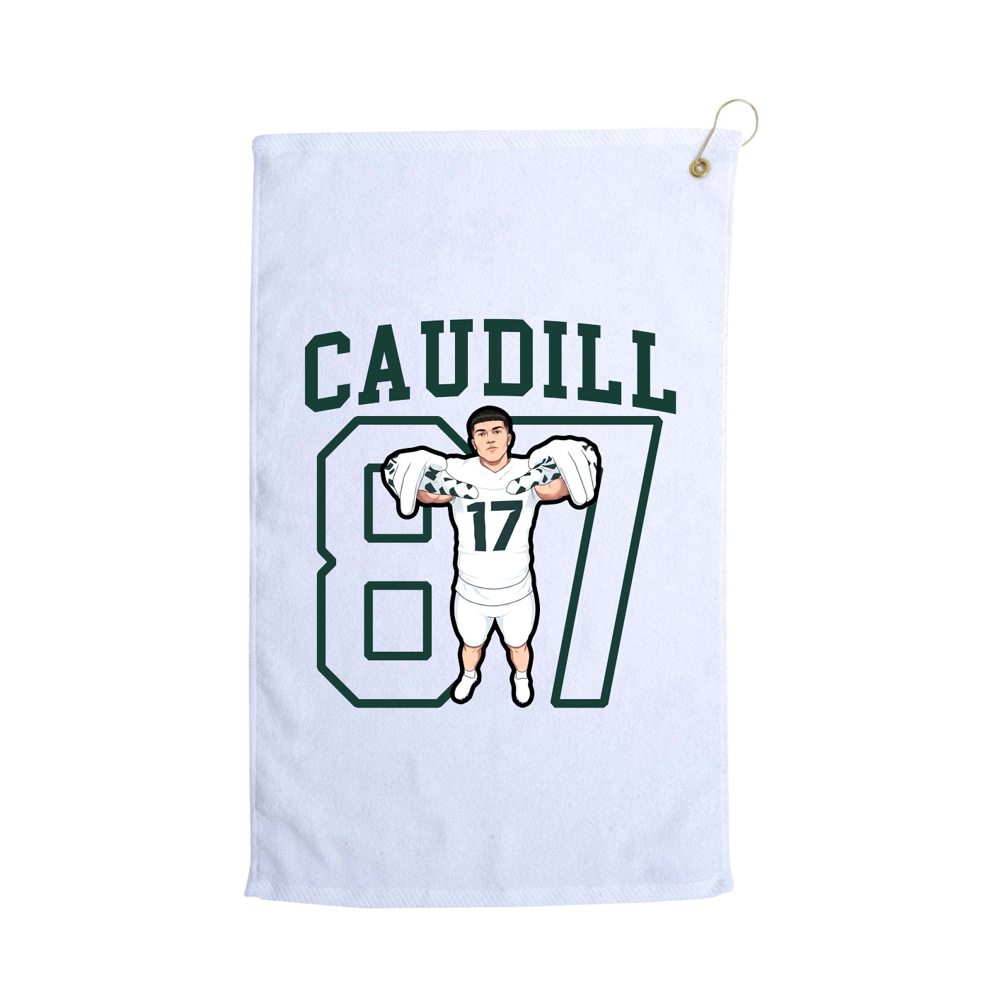 Golf Towel — Shirsey in White