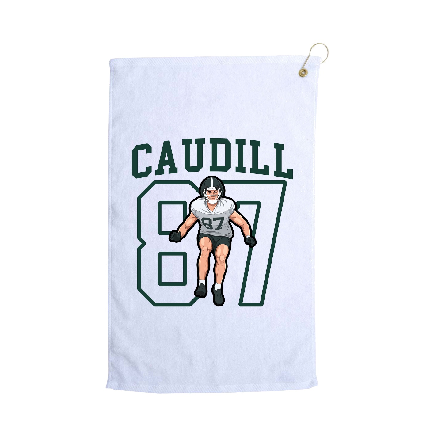 Golf Towel — Shirsey in White