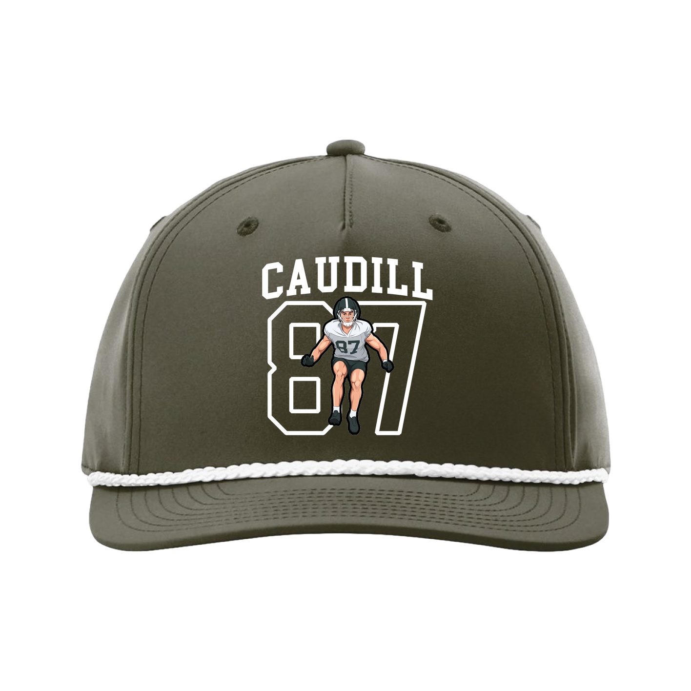 Five-Panel Classic Rope Cap — Shirsey in Green