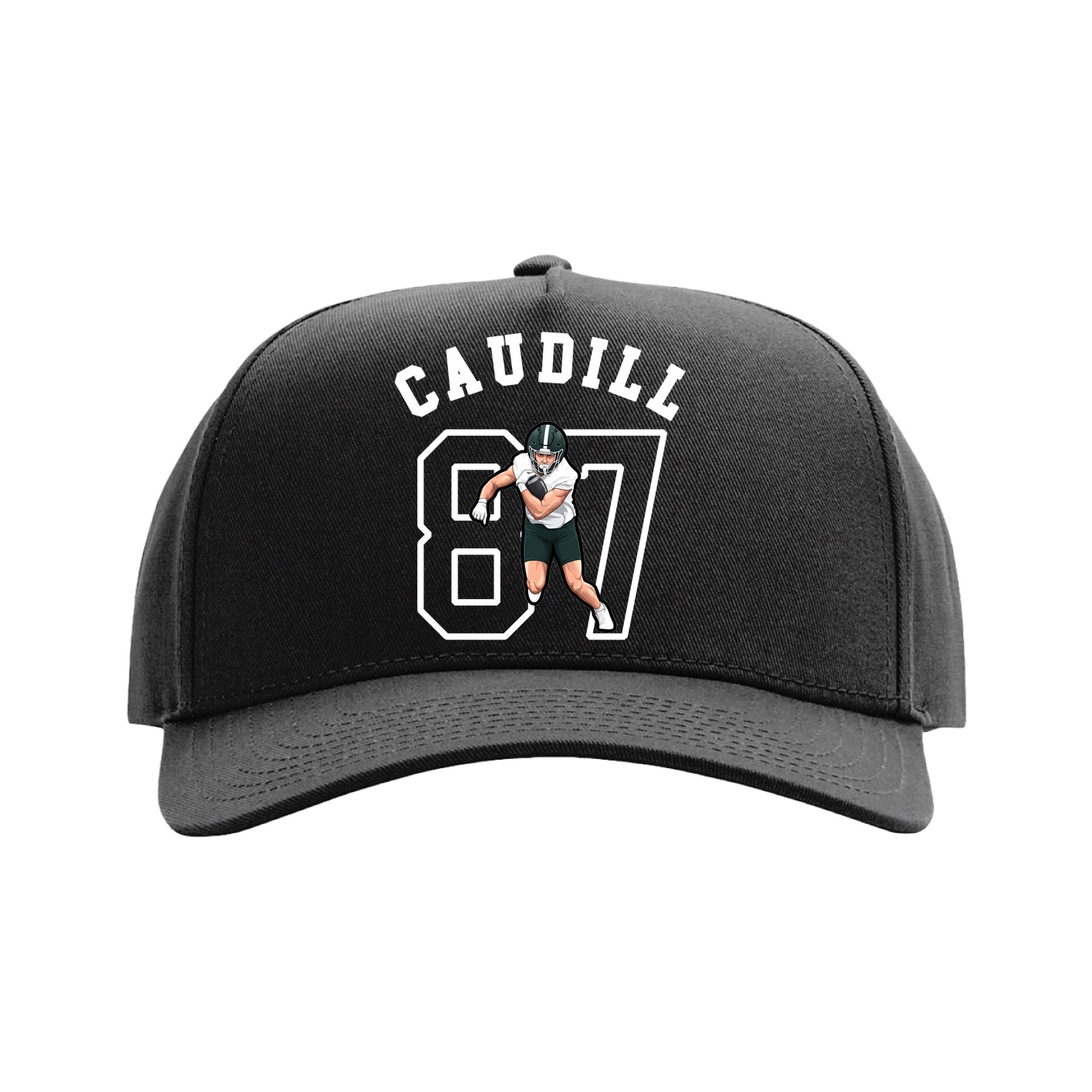 Full Fabric Five-Panel Champ Cap