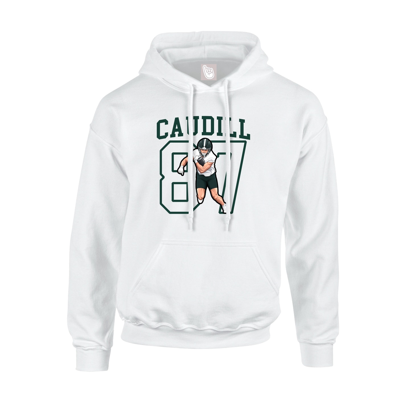 Hoodie — Shirsey in White