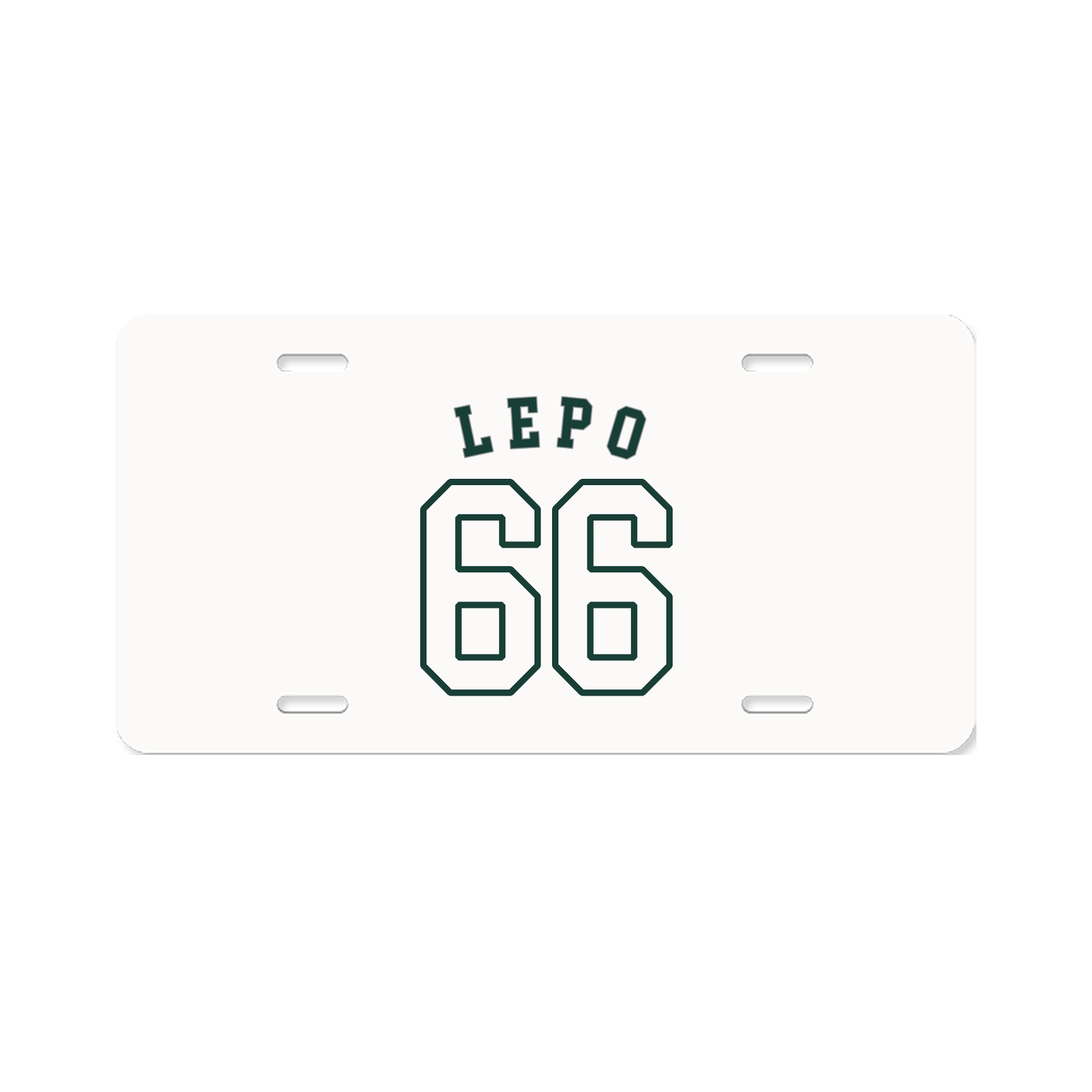 License Plate — Shirsey Arch in Classic