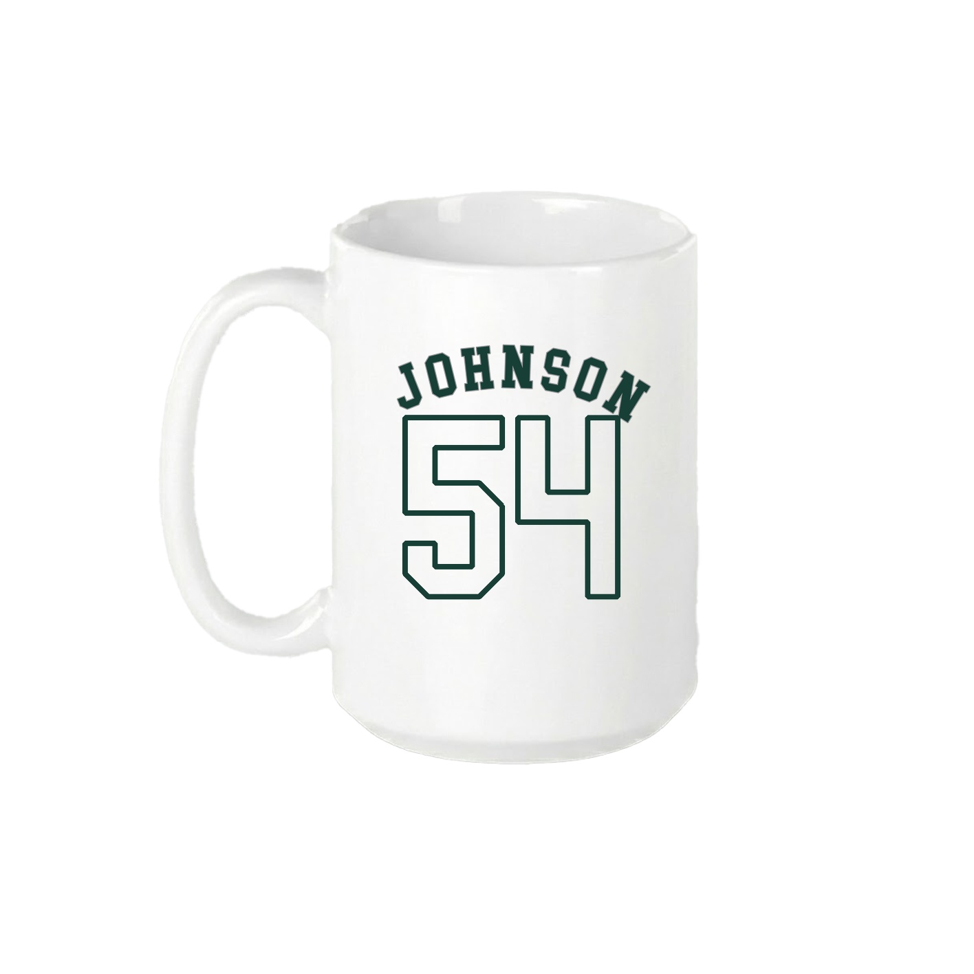 15oz Coffee Mug — Shirsey Arch in White