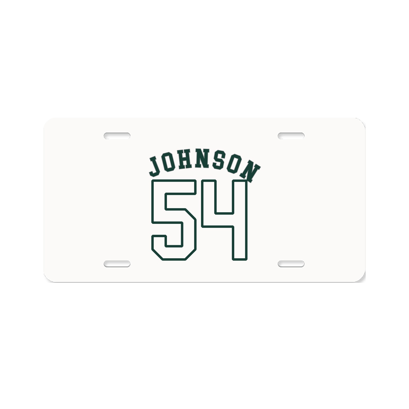 License Plate — Shirsey Arch in Classic