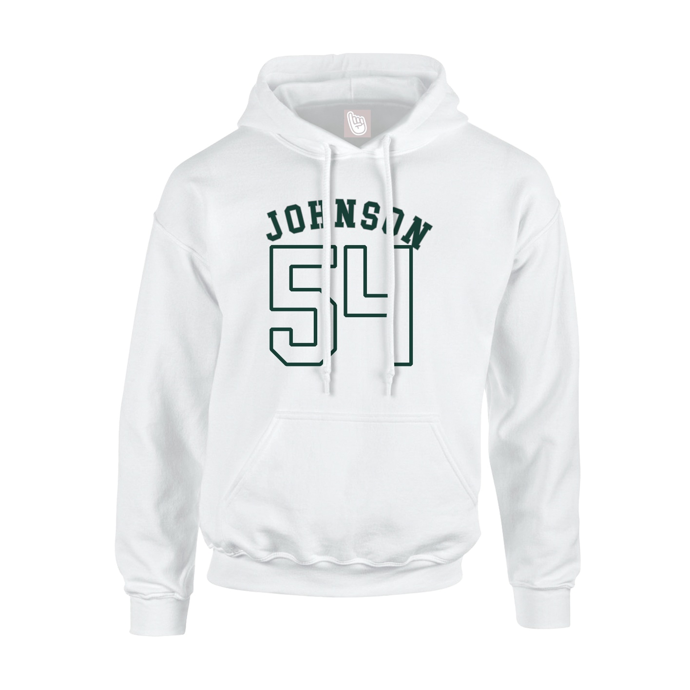 Hoodie — Shirsey Arch in White