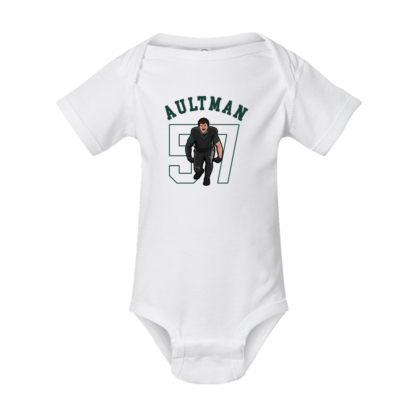 Baby Onesie — Shirsey Arch in White