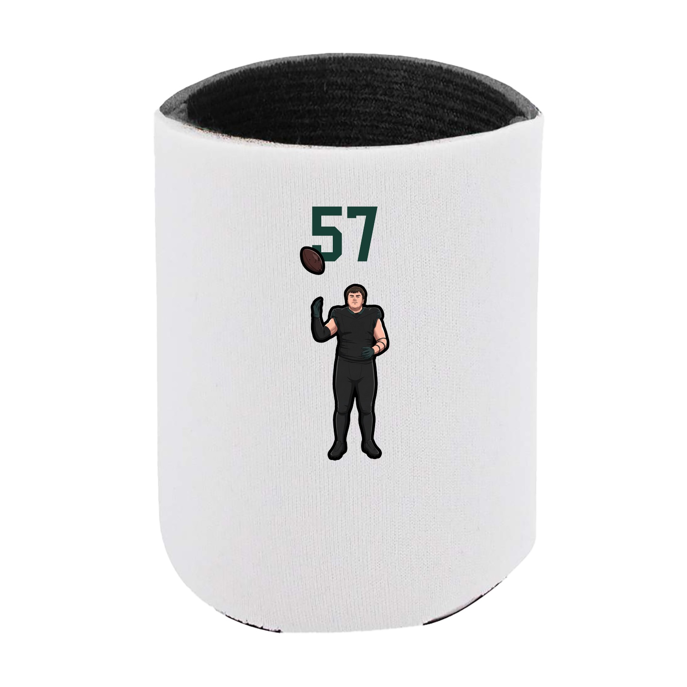 Can Holder — Number Top in White