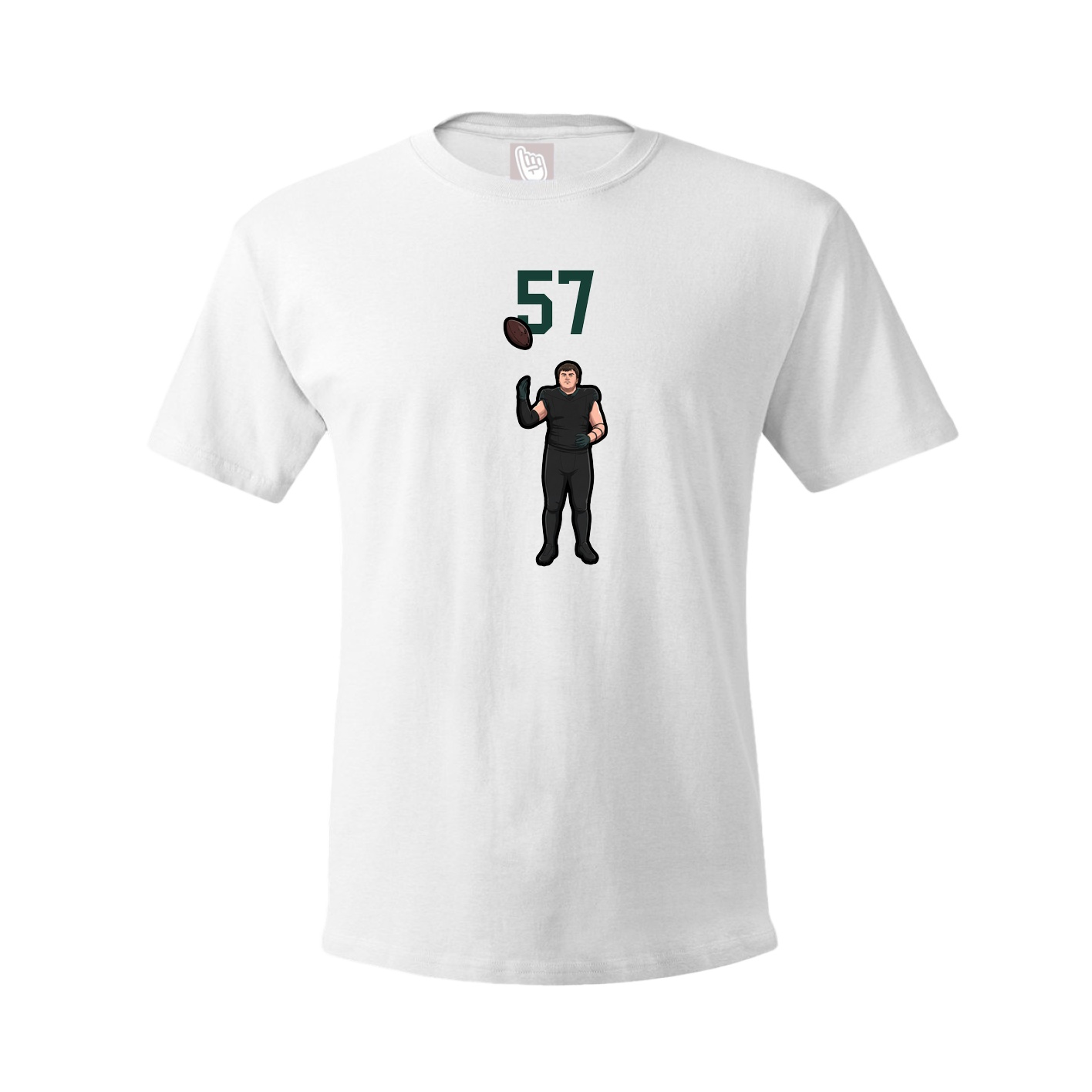 Tee — Number Top in White