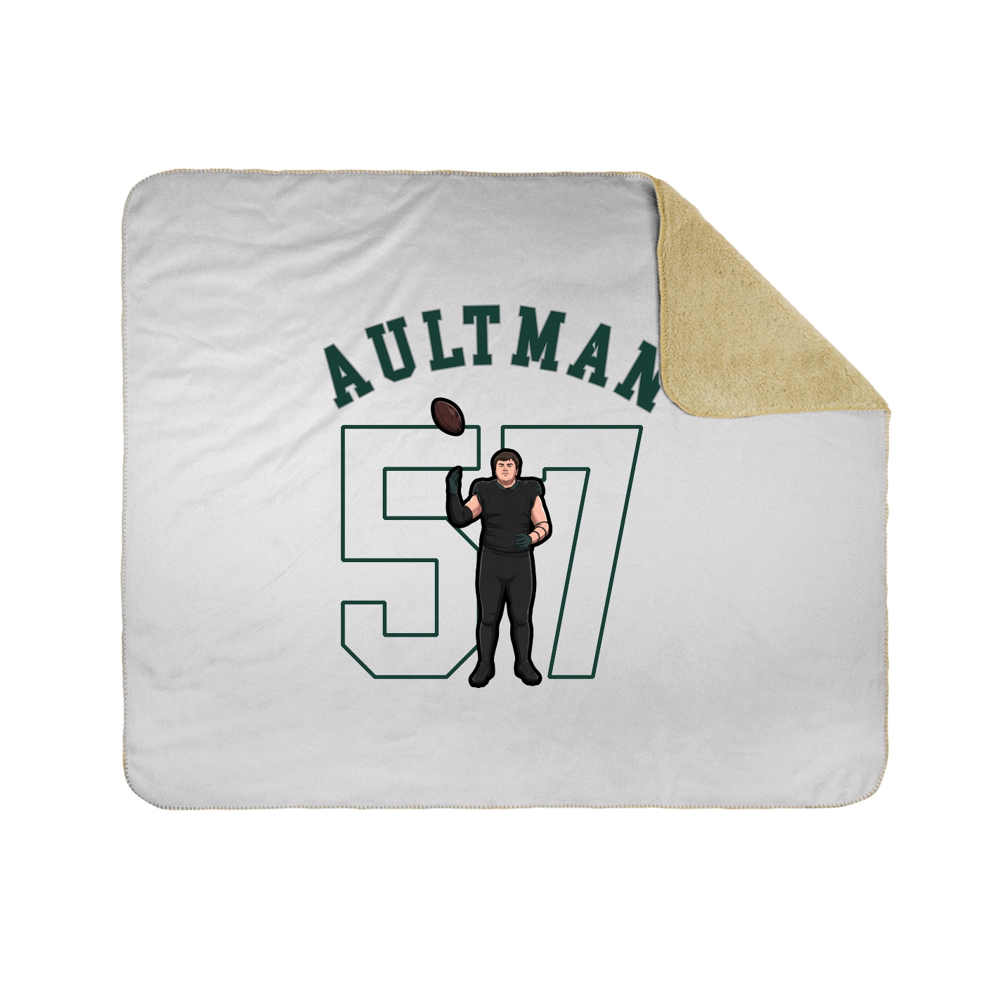Throw Blanket — Shirsey Arch in White