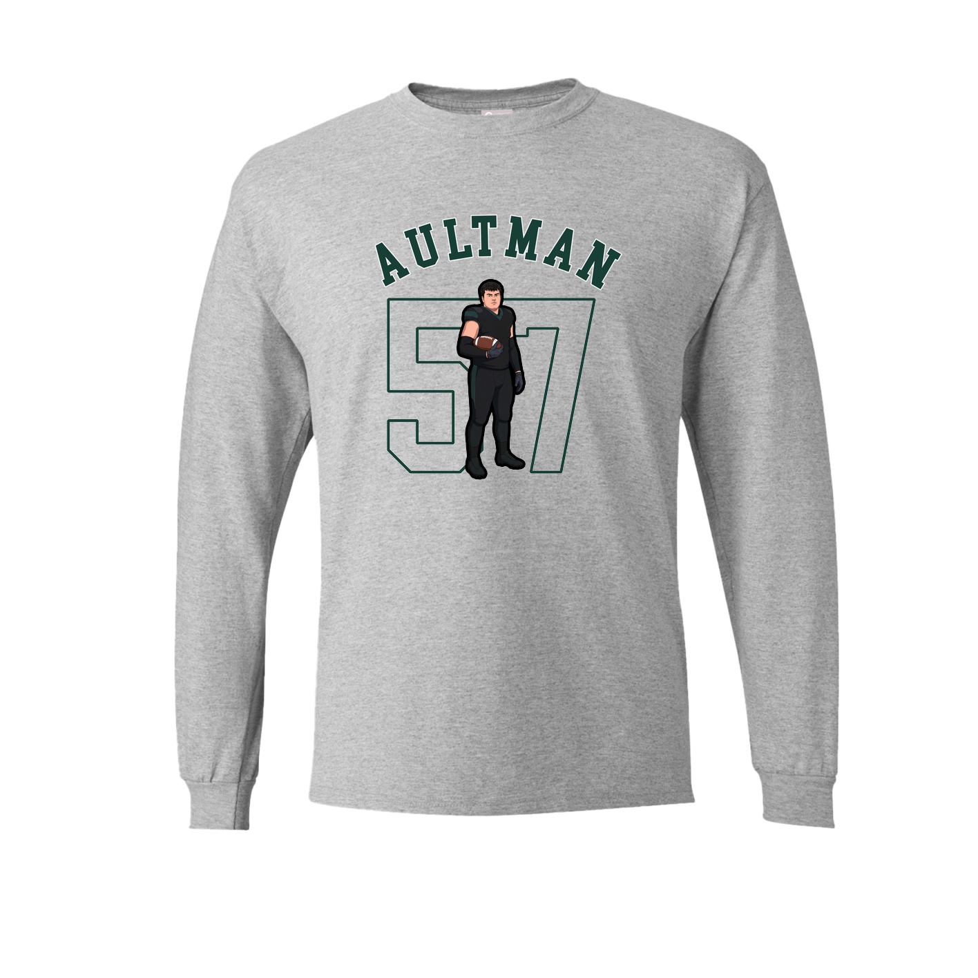 Long Sleeve Tee — Shirsey Arch in Grey