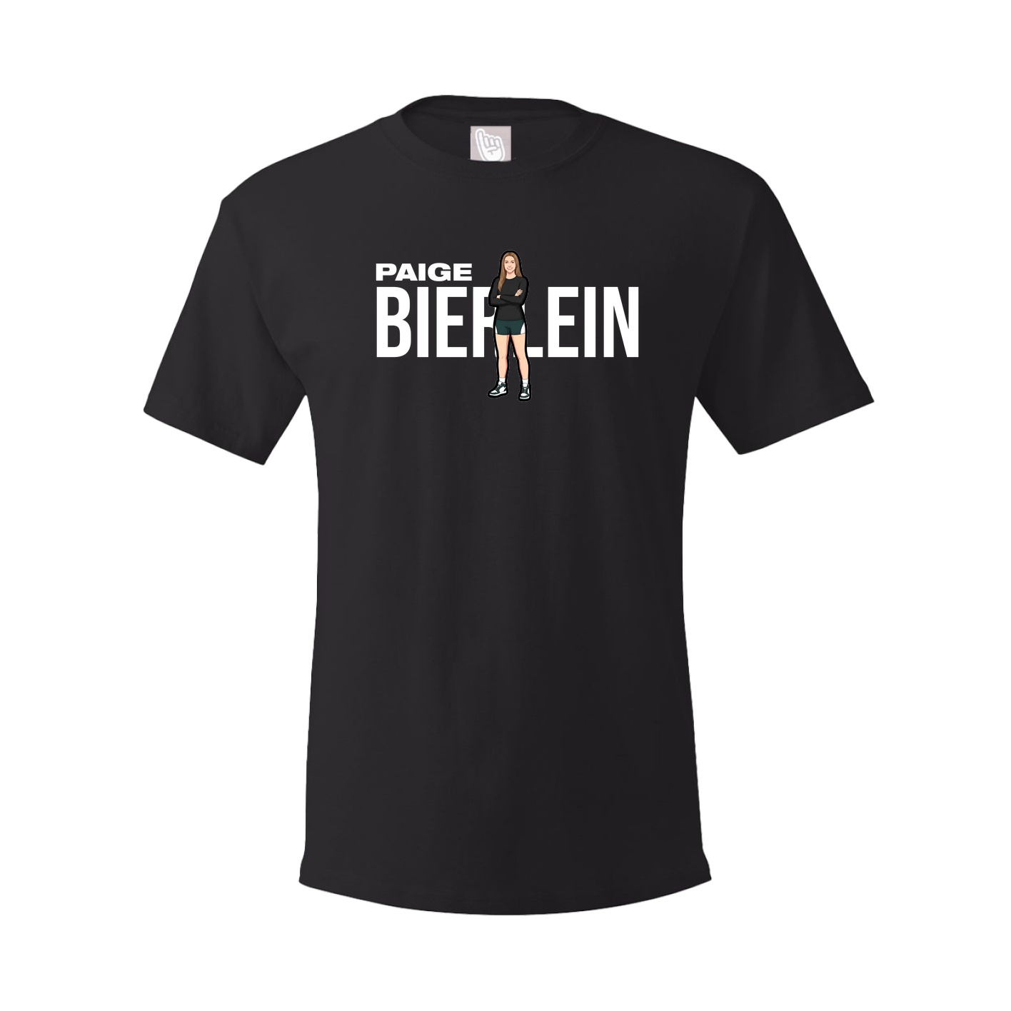 Tee — Player Name in Black