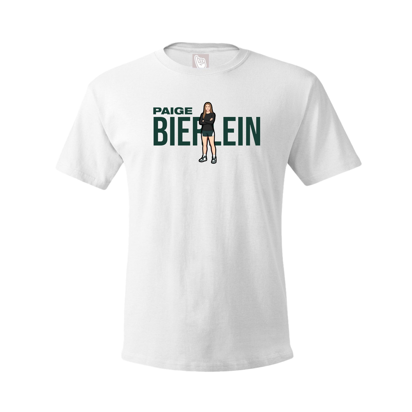 Youth Tee — Player Name in White