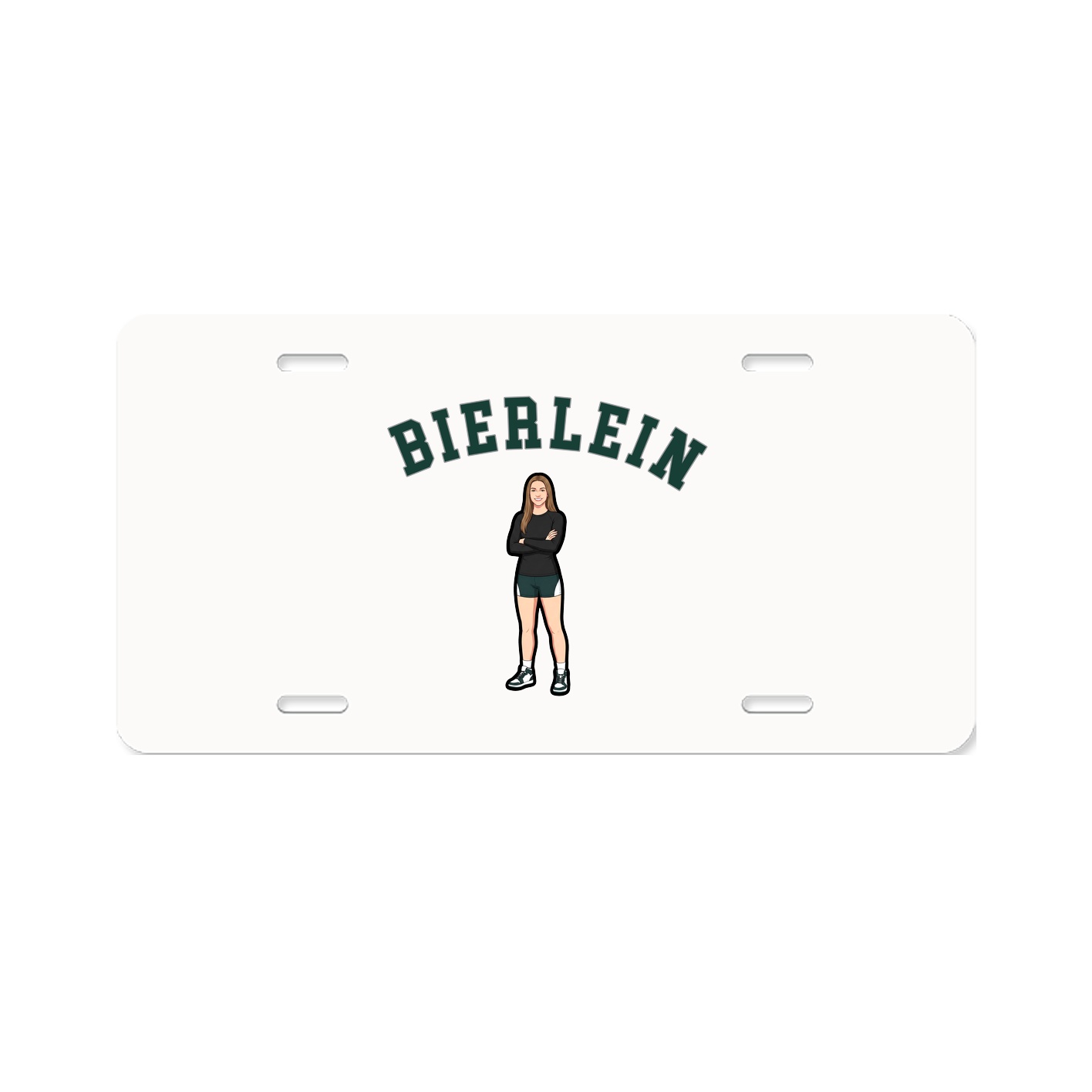 License Plate — Shirsey Arch in Classic