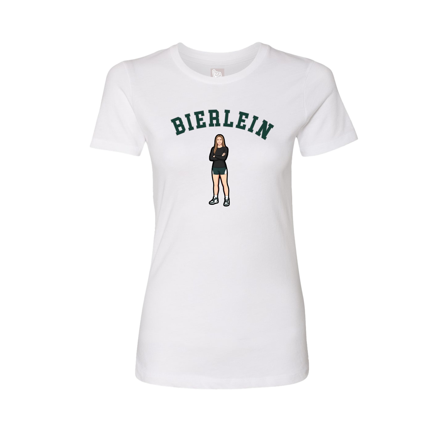 Womens Tee — Shirsey Arch in White