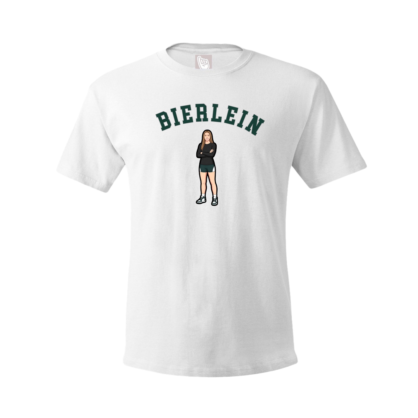 Youth Tee — Shirsey Arch in White