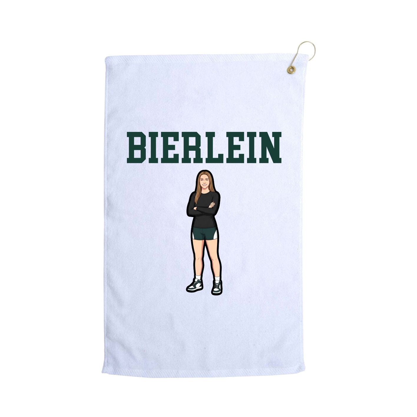 Golf Towel — Shirsey in White