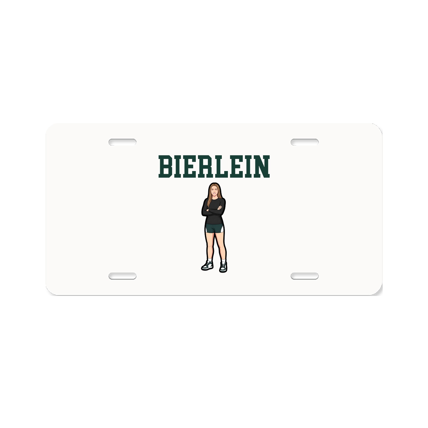 License Plate — Shirsey in Classic