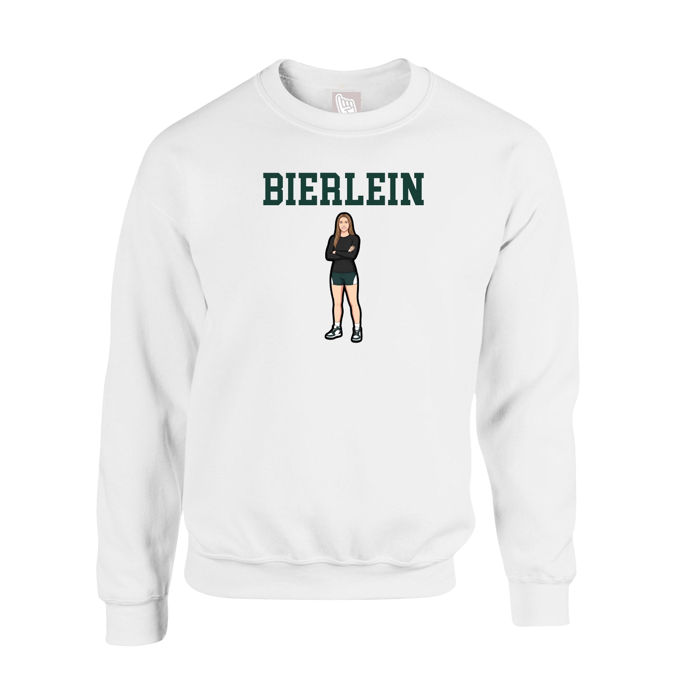 Fleece Crew — Shirsey in White