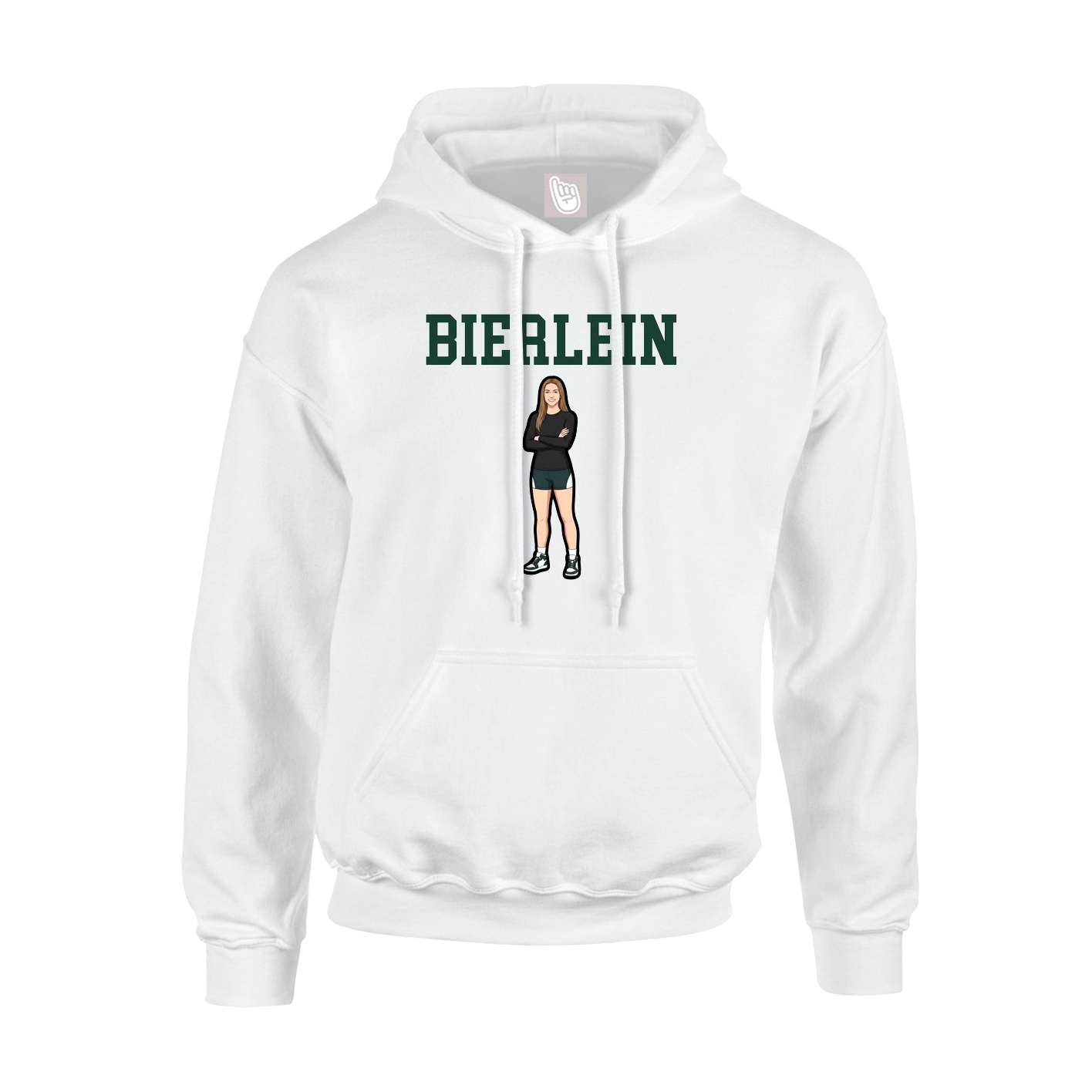 Youth Hoodie — Shirsey in White