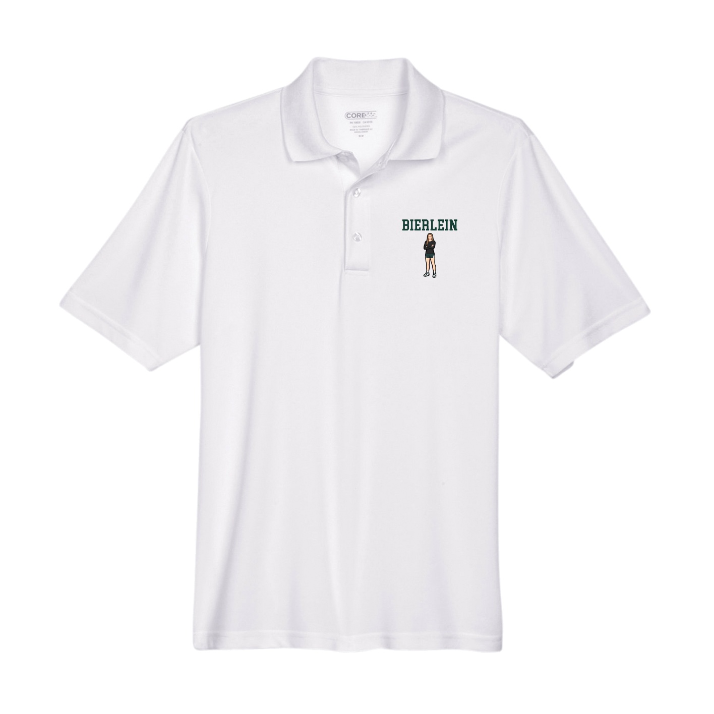 Performance Polo — Shirsey in White