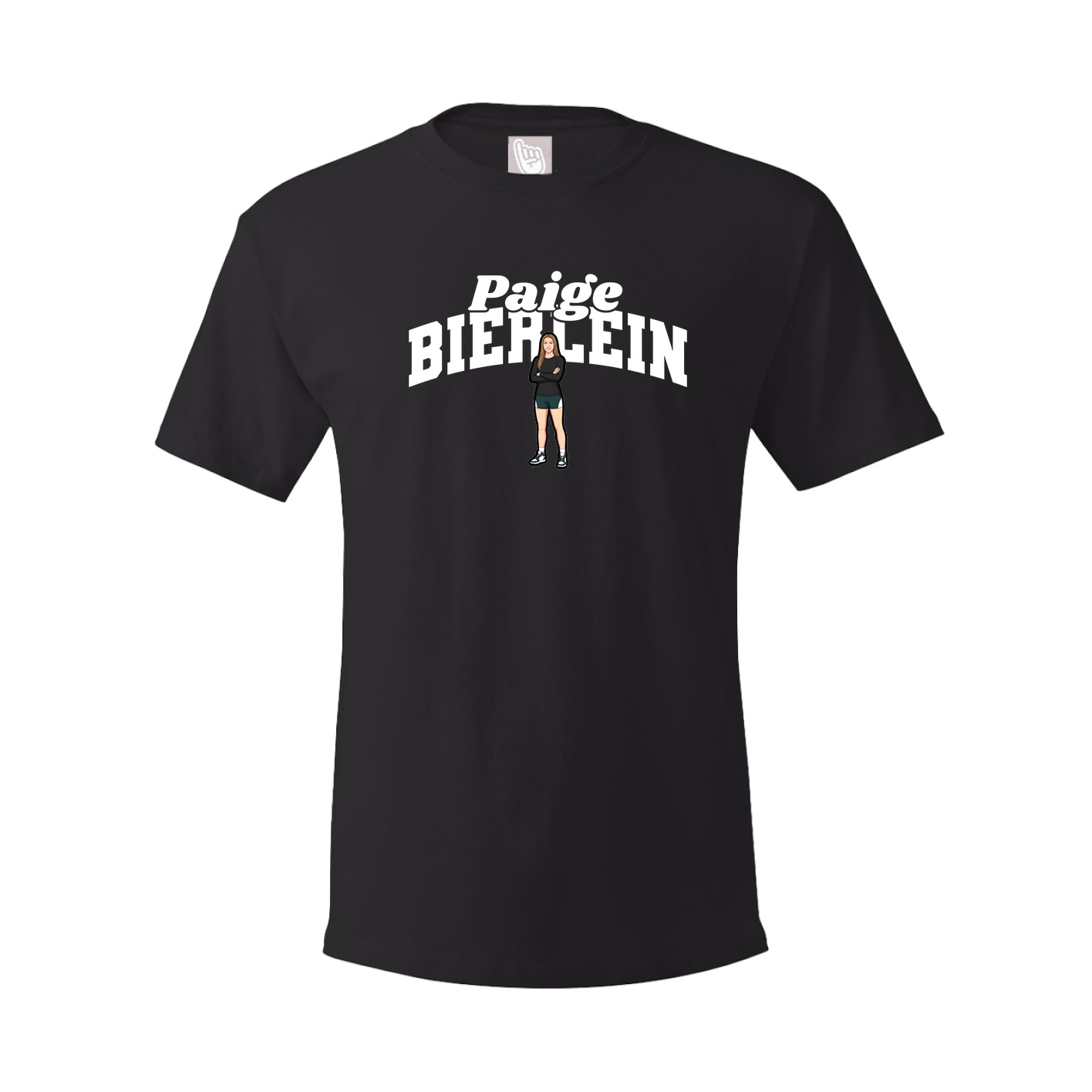 Youth Tee — Signature Arch in Black