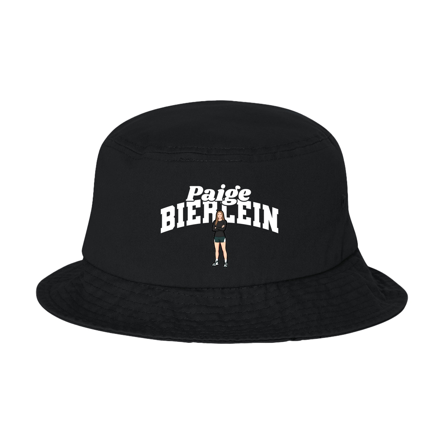 Bucket Cap — Signature Arch in Black