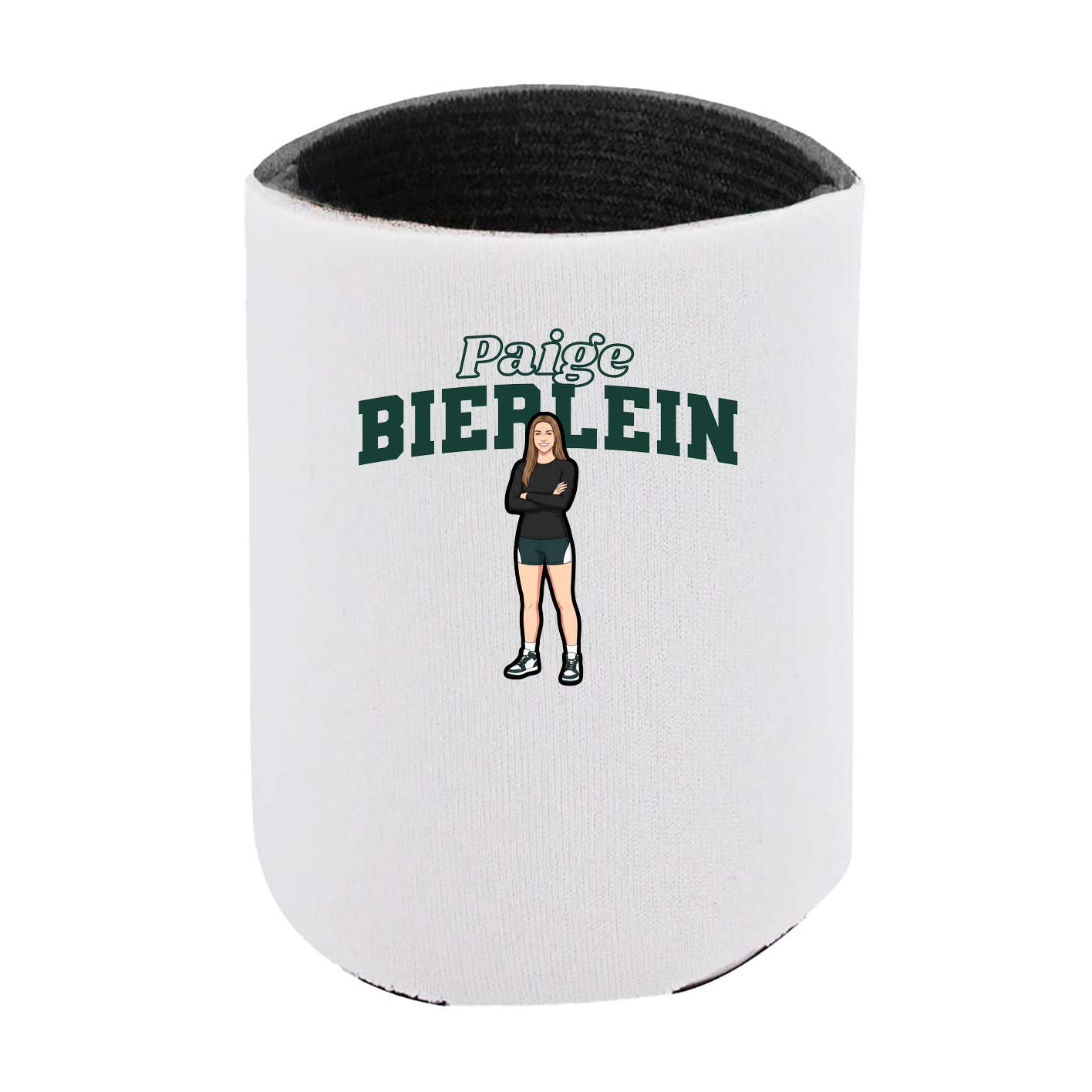 Can Holder — Name Arch in White