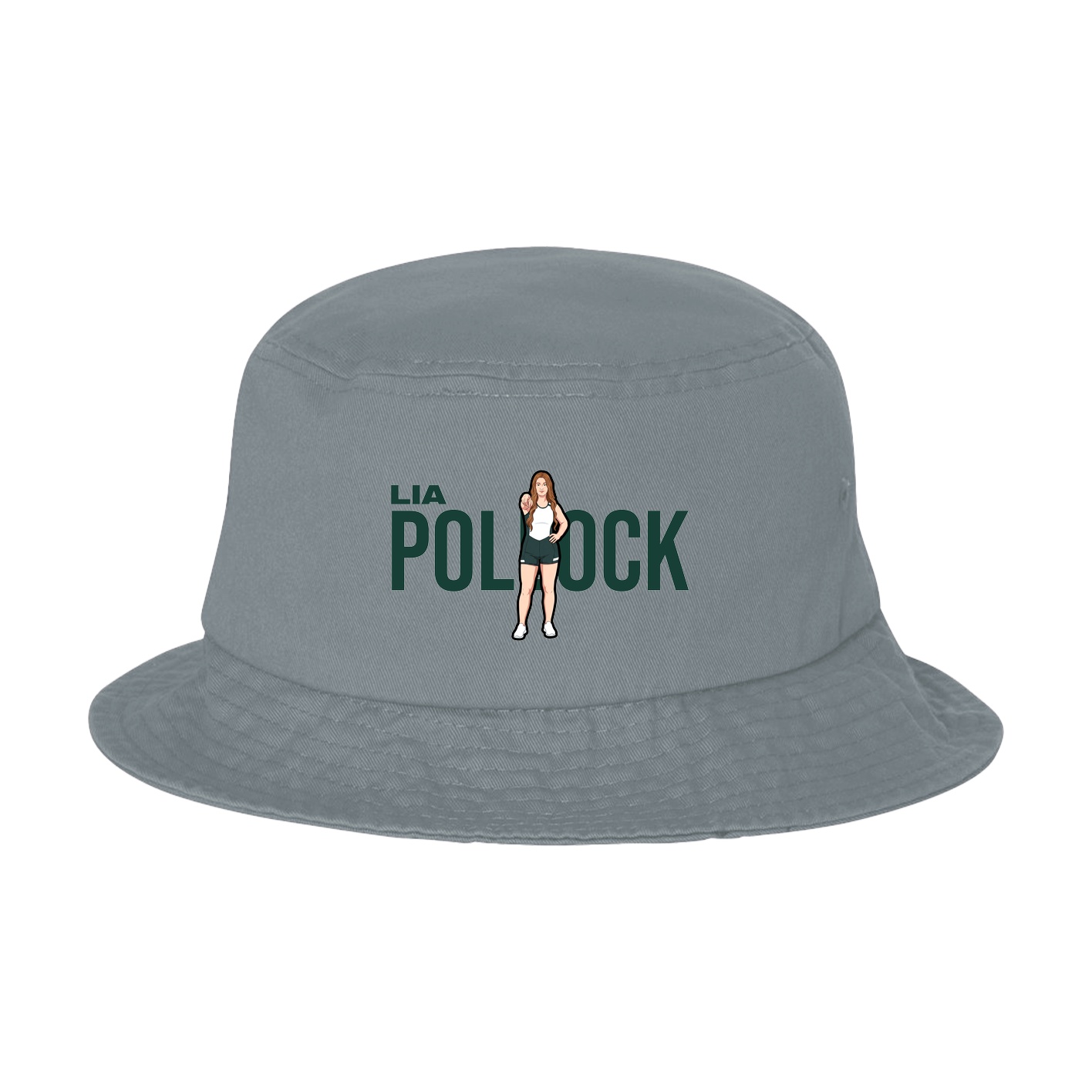 Bucket Cap — Player Name in Grey
