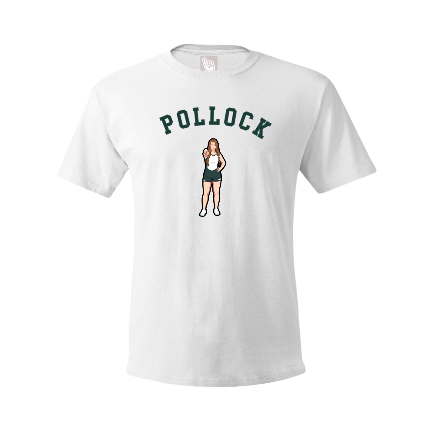 Youth Tee — Shirsey Arch in White