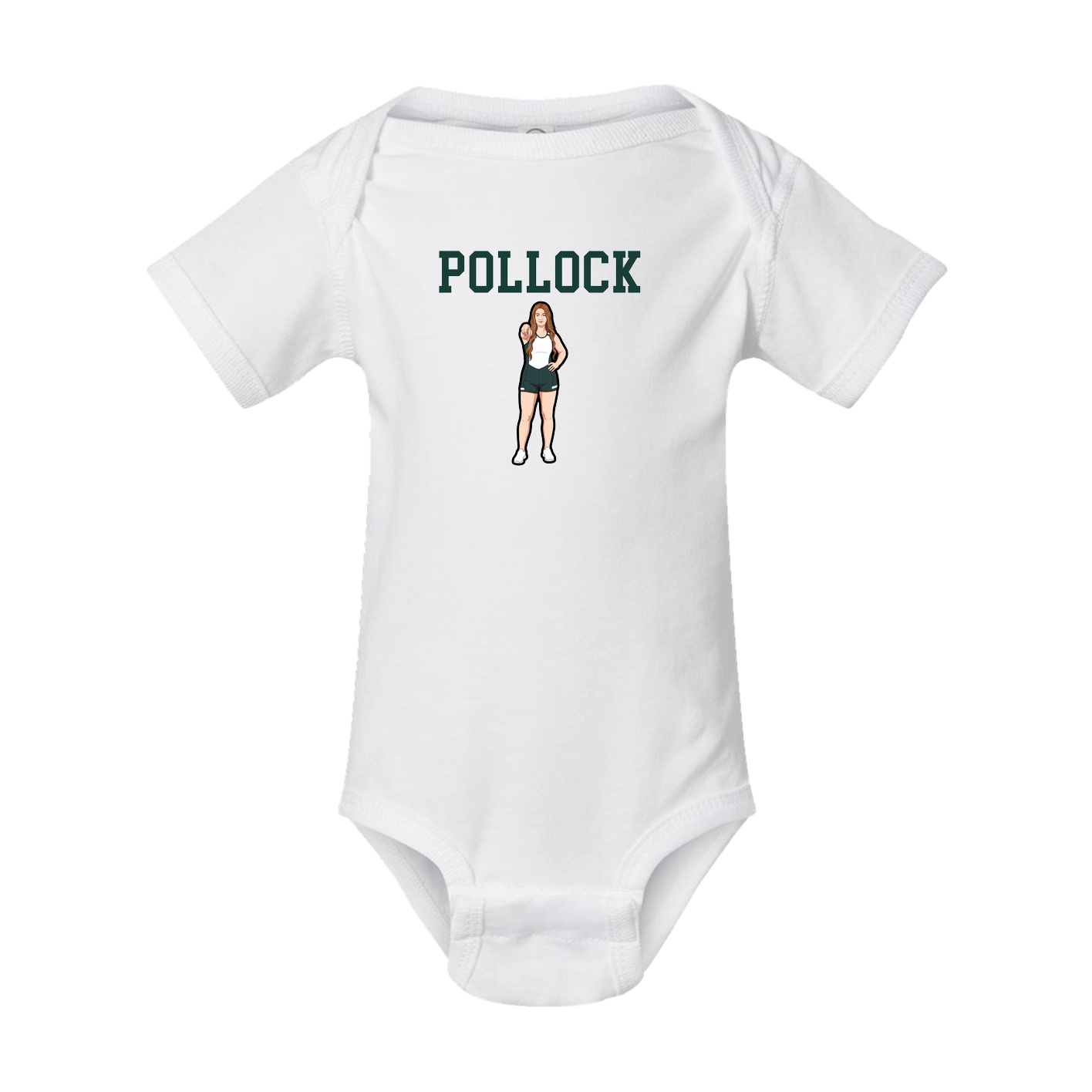 Baby Onesie — Shirsey in White