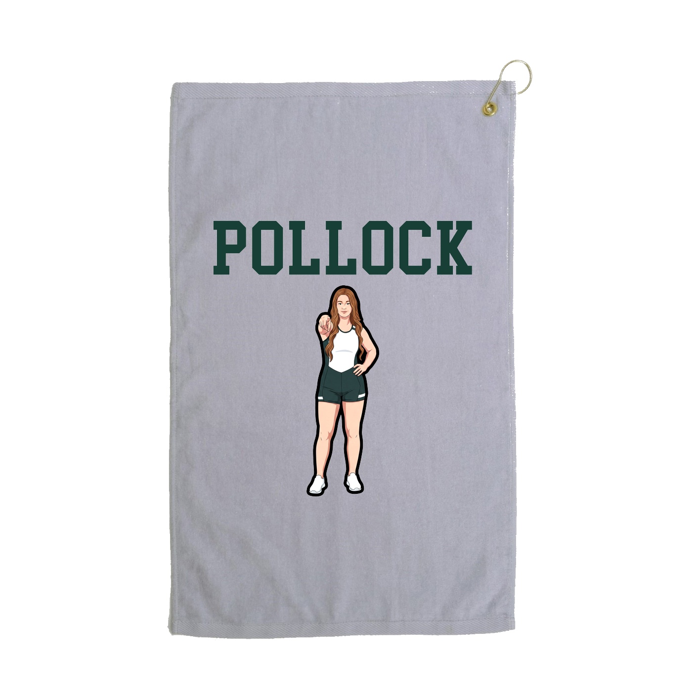 Golf Towel — Shirsey in Grey