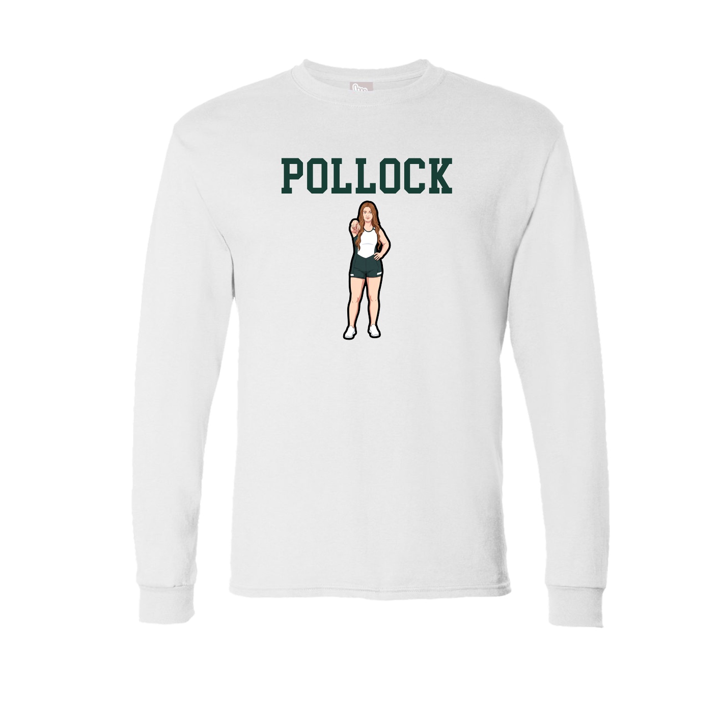 Long Sleeve Tee — Shirsey in White