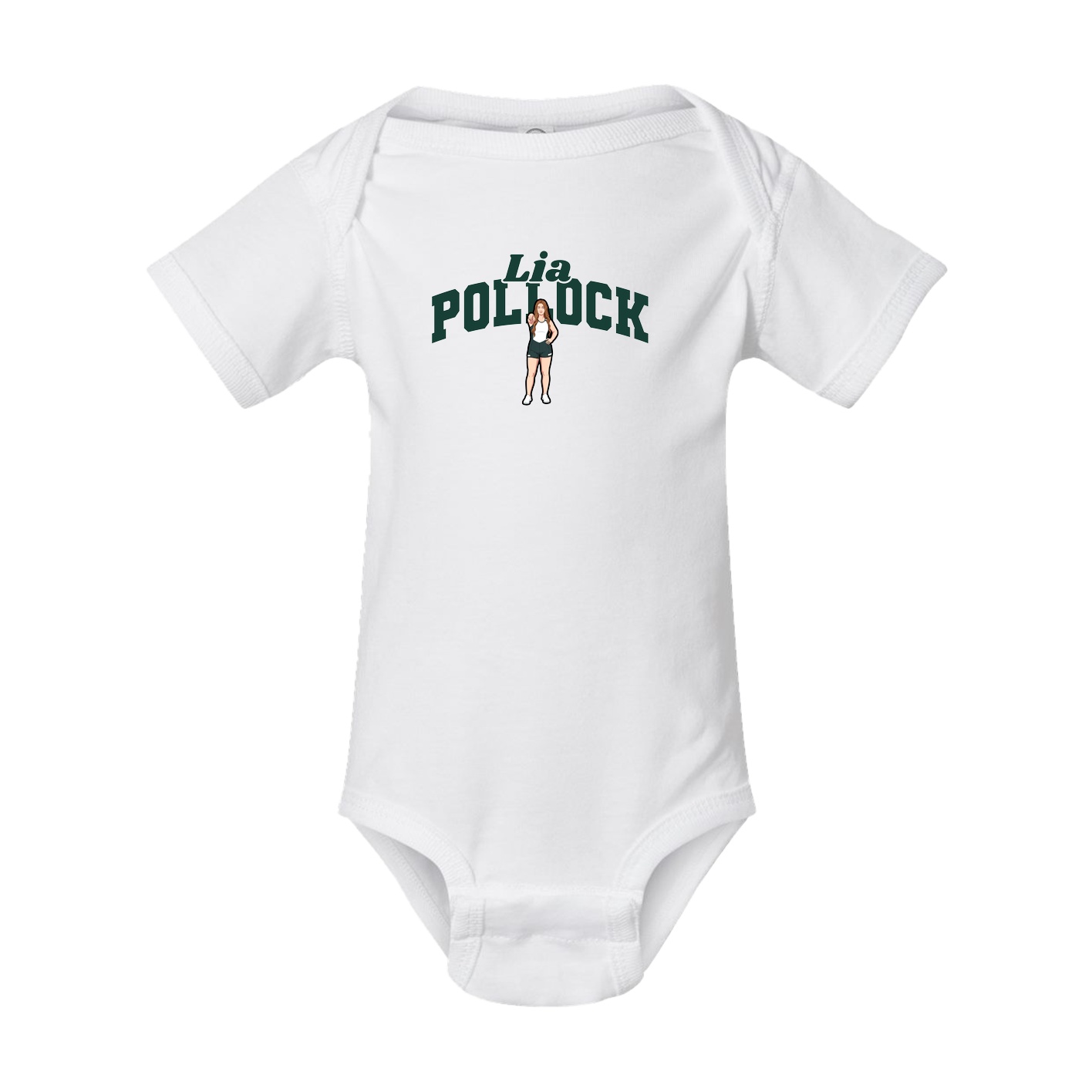 Baby Onesie — Signature Arch in White