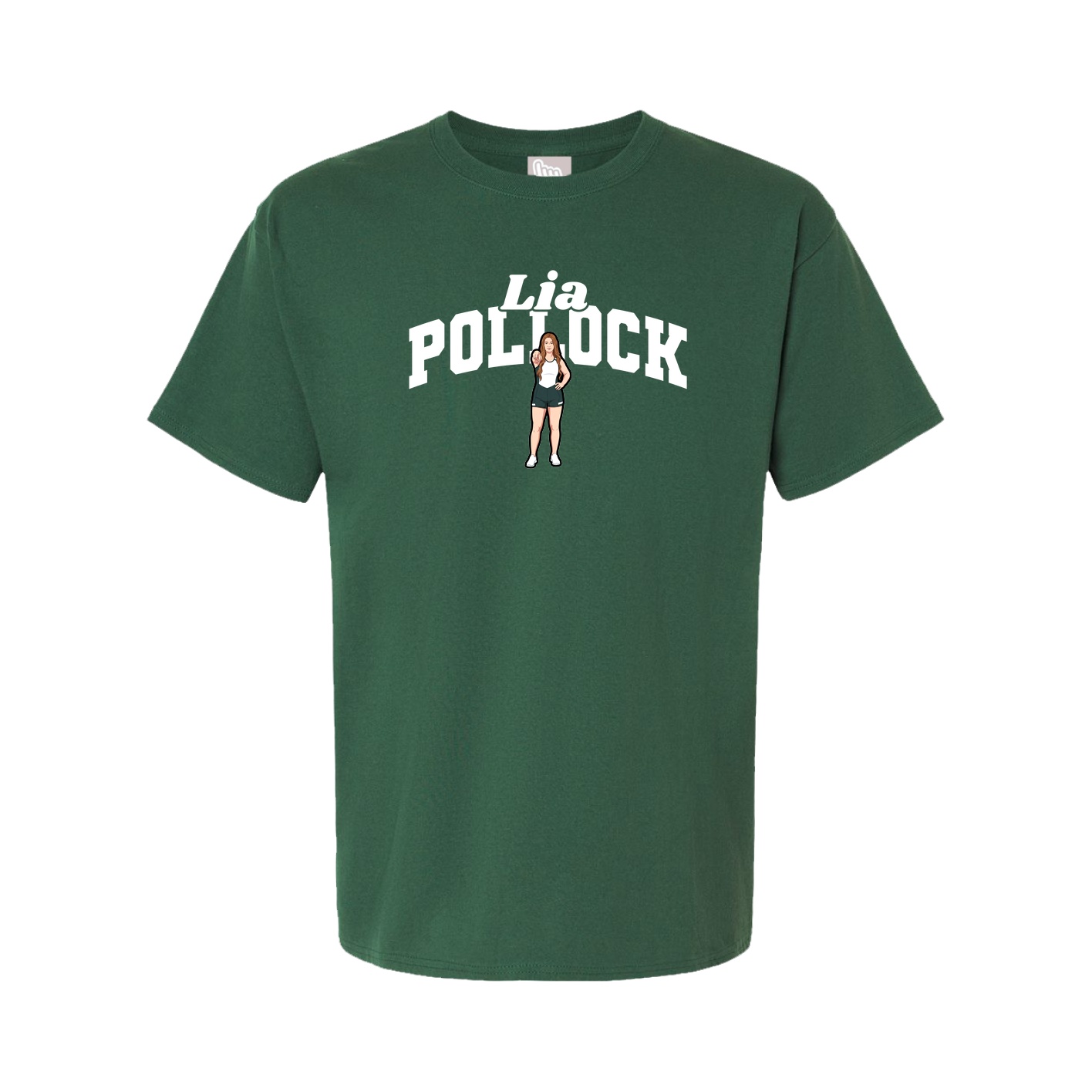 Tee — Signature Arch in Green