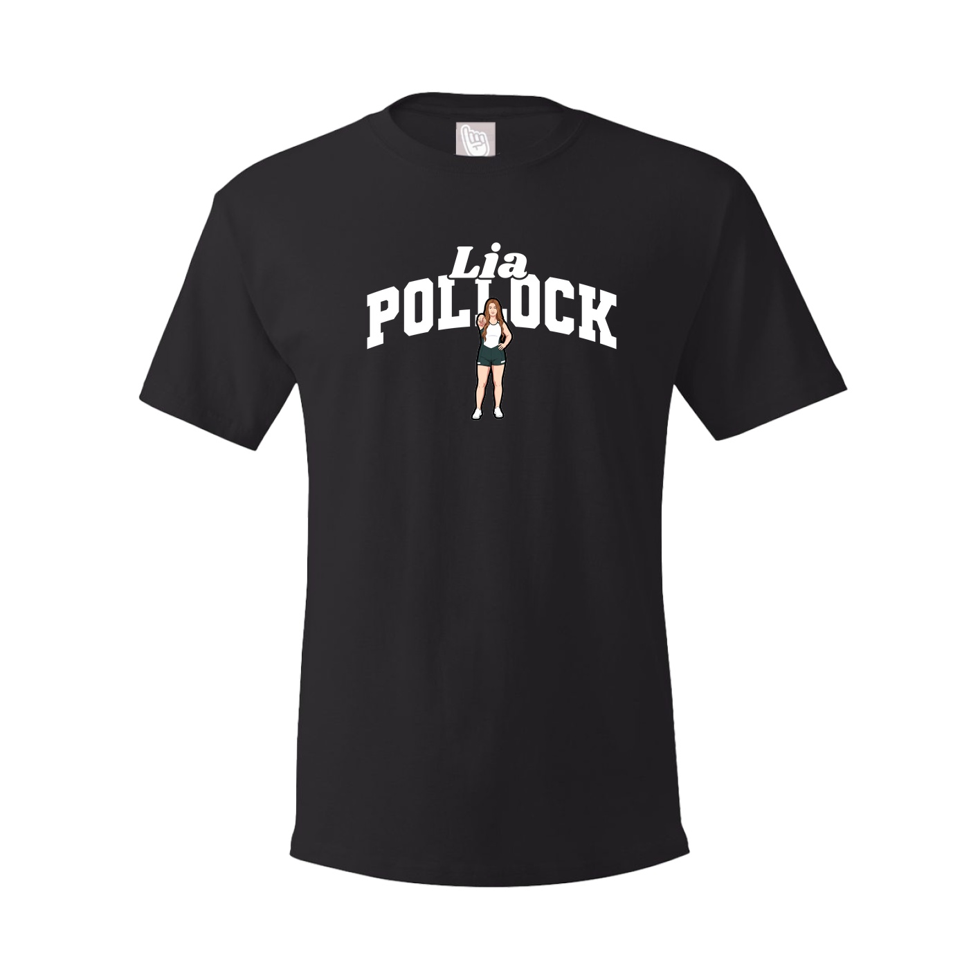 Youth Tee — Signature Arch in Black