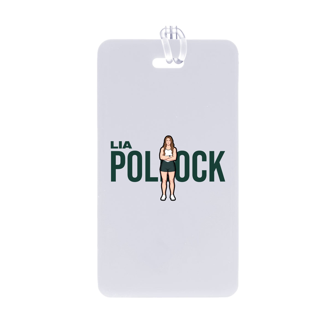 Bag Tag — Player Name in Classic