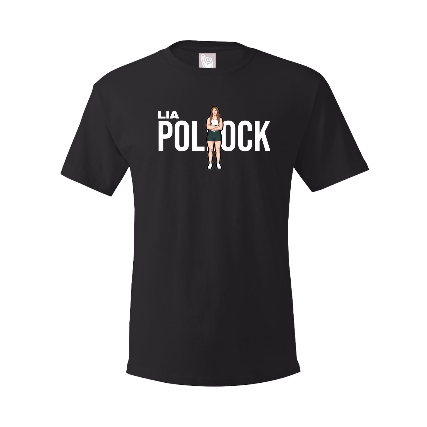 Youth Tee — Player Name in Black