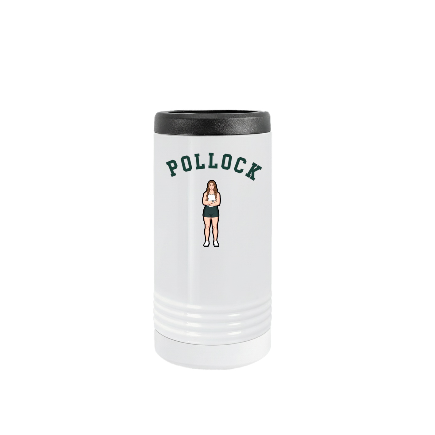 Slim Beverage Holder — Shirsey Arch in White