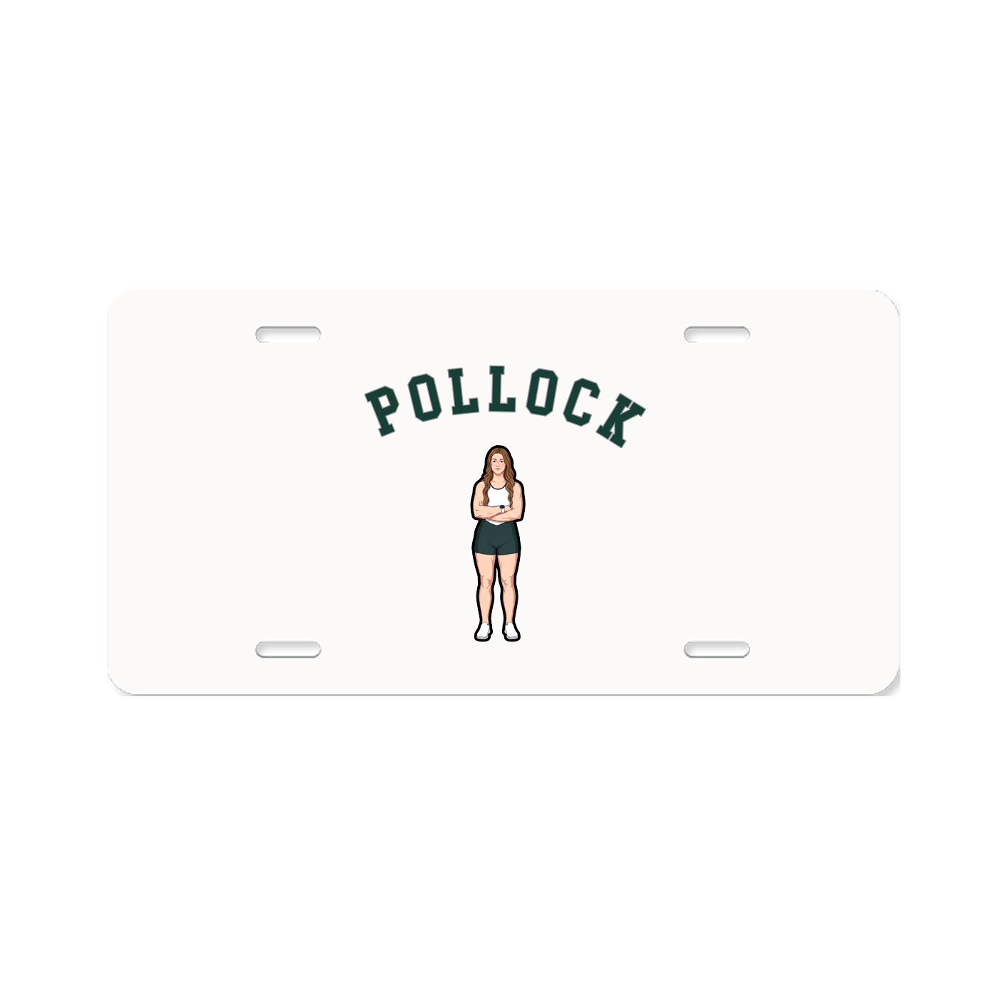 License Plate — Shirsey Arch in Classic