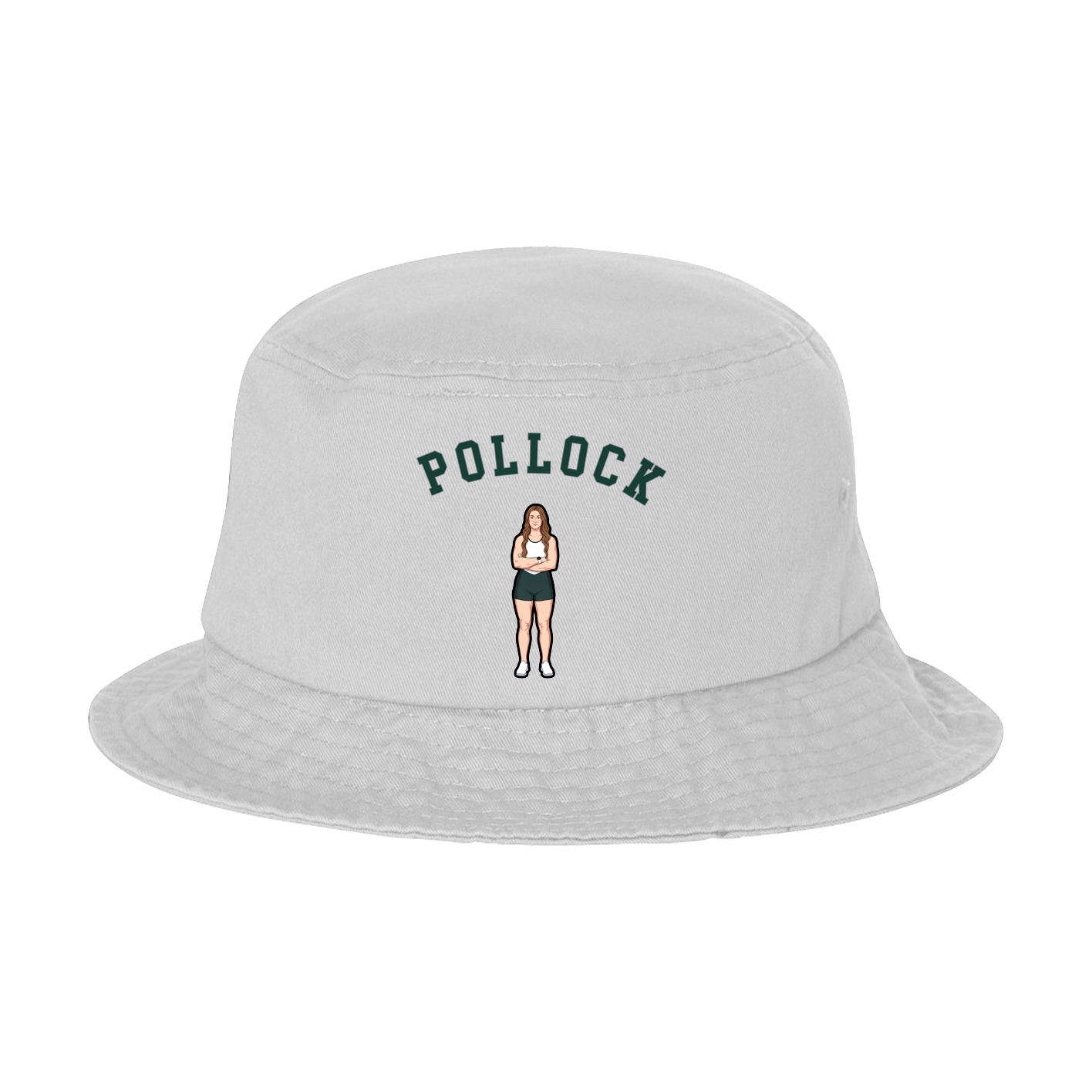 Bucket Cap — Shirsey Arch in White
