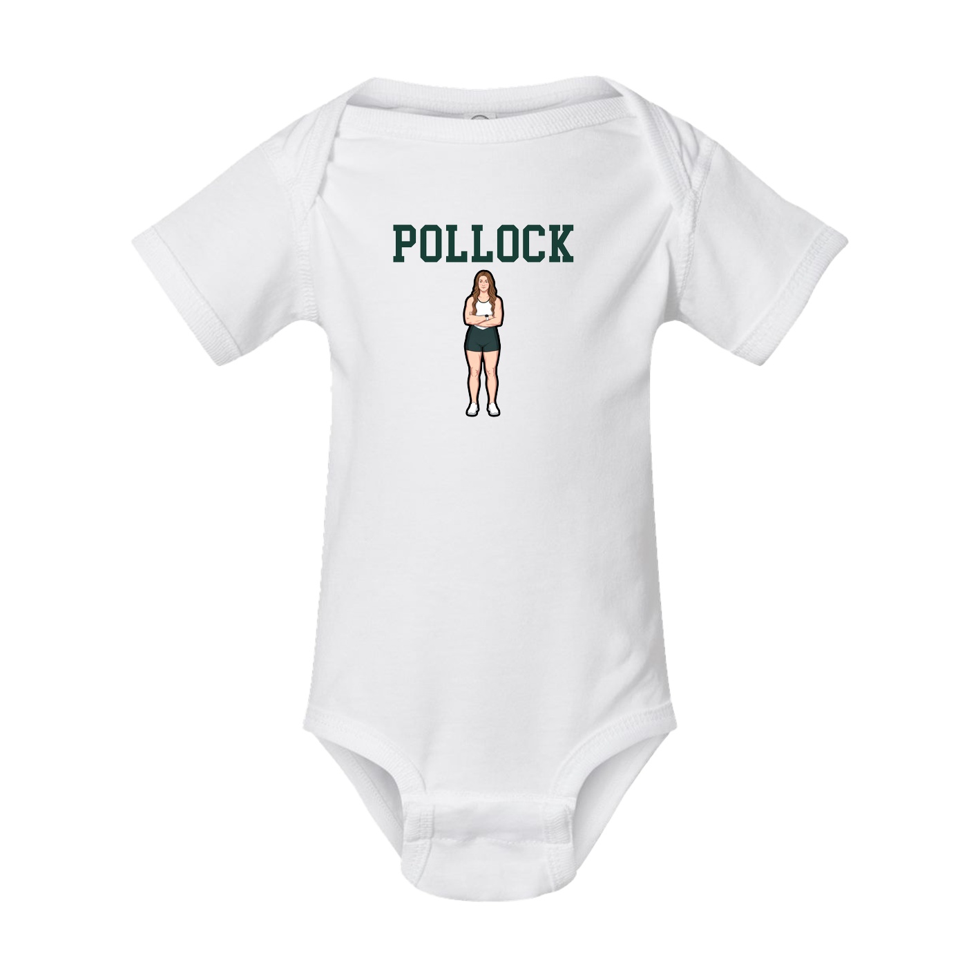 Baby Onesie — Shirsey in White