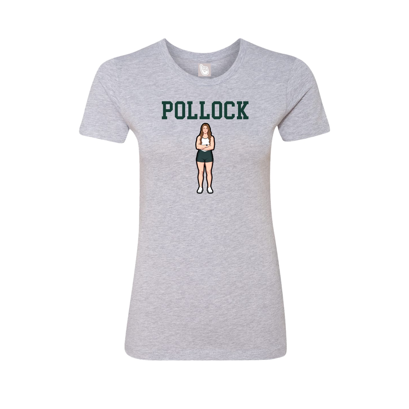 Womens Tee — Shirsey in Grey
