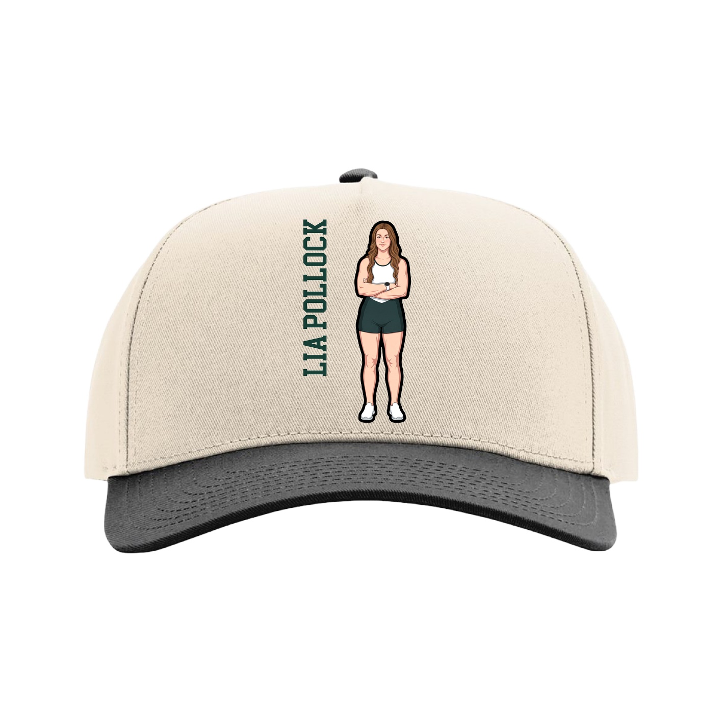 Full Fabric Five-Panel Champ Cap