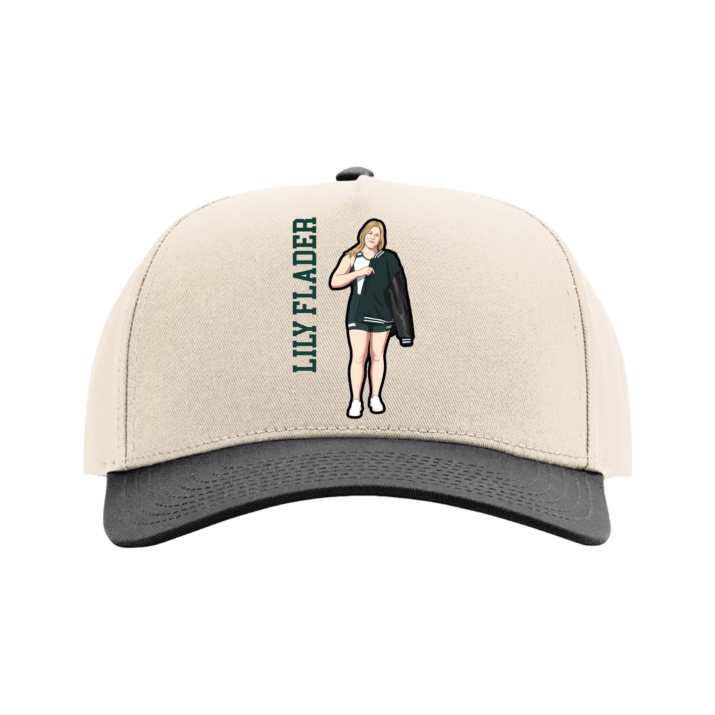 Full Fabric Five-Panel Champ Cap