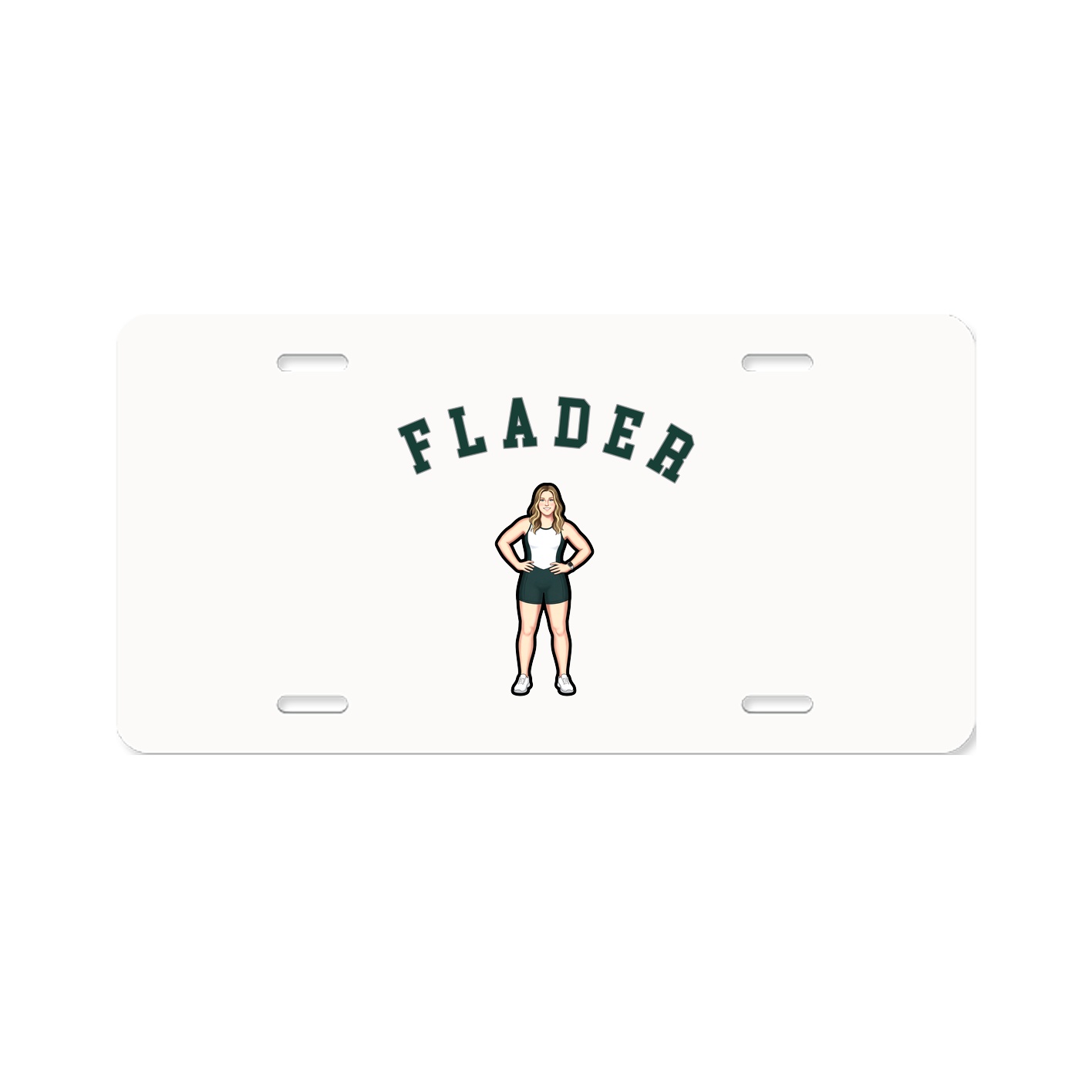 License Plate — Shirsey Arch in Classic