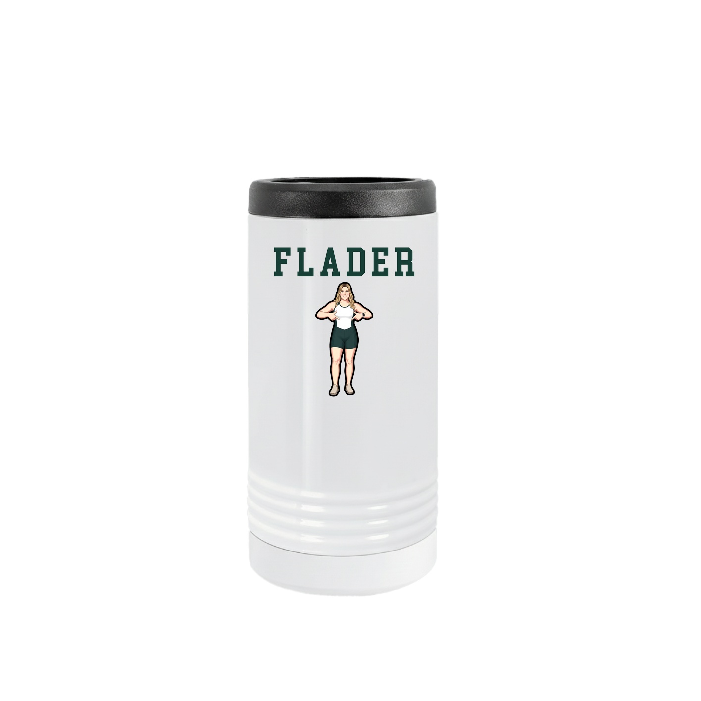 Slim Beverage Holder — Shirsey in White