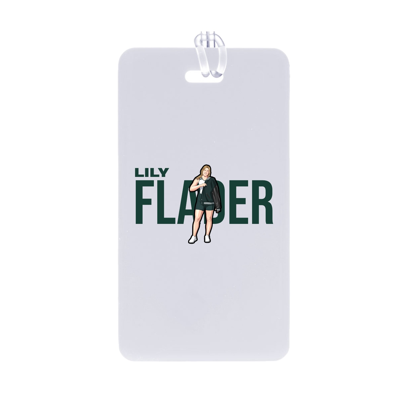 Bag Tag — Player Name in Classic