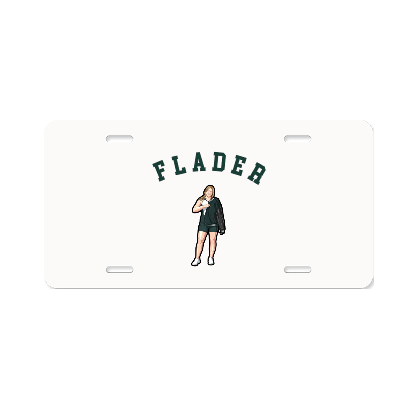 License Plate — Shirsey Arch in Classic