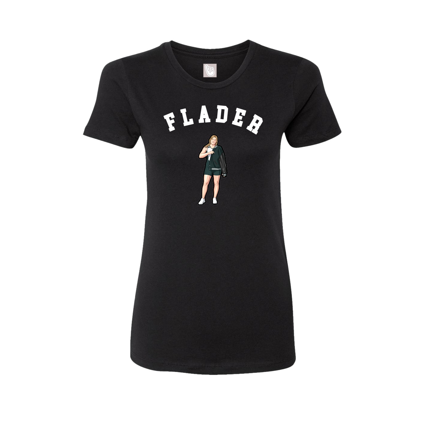Womens Tee — Shirsey Arch in Black